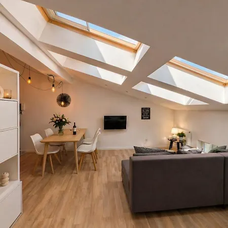 Skylight Loft In Center With Ac 公寓 克拉科夫